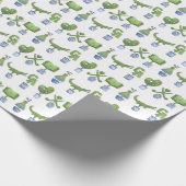 Greenwich Academy Topiary  Geschenkpapier (Ecke)