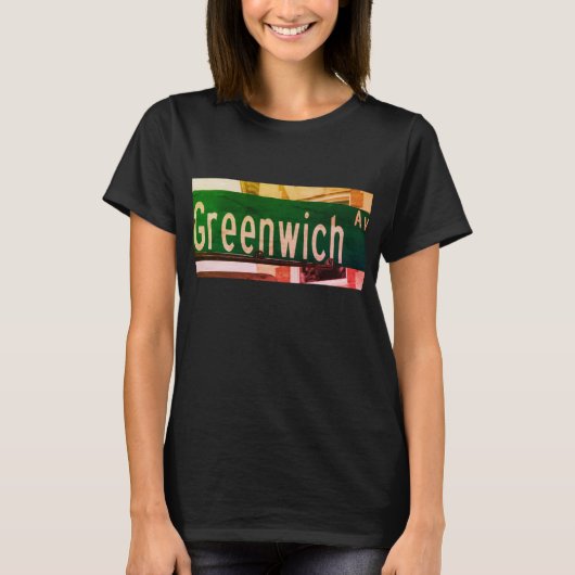 Greenwich Ave, Greenwich, CT-T - Shirt (Vorderseite)