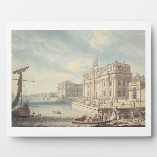 Greenwich Hospital (w/c) Fotoplatte (Vorderseite)