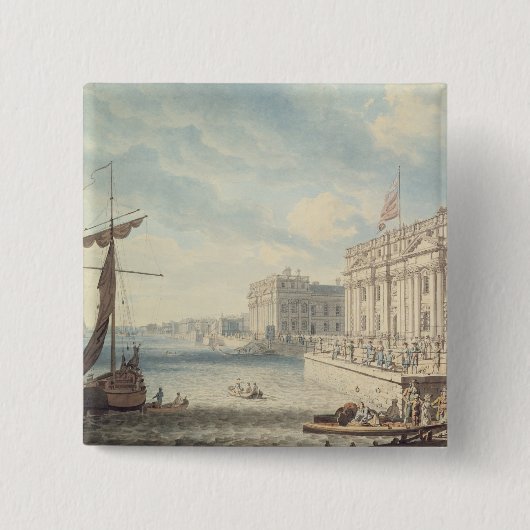 Greenwich-Krankenhaus (w/c) Button (Vorderseite)