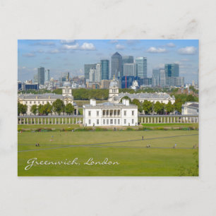 Greenwich London UK Postcard Postkarte