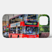 Greenwich nach Peckham Red Double-Decer Bus UK Case-Mate iPhone Hülle (Rückseite (Horizontal))