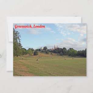 Greenwich Park, London-Karte