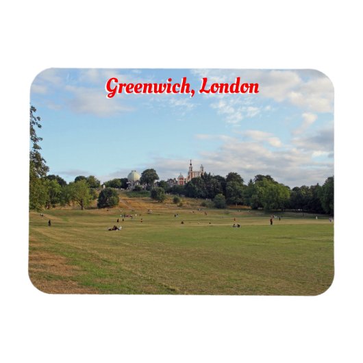 Greenwich Park, London Magnet (Horizontal)