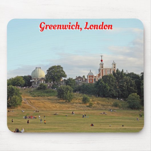 Greenwich Park, London Mousepad (Vorne)