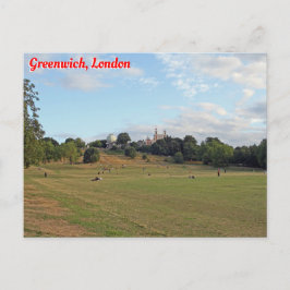 Greenwich Park, London Postkarte