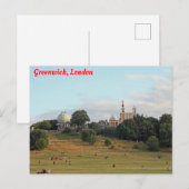 Greenwich Park, London Postkarte (Vorne/Hinten)
