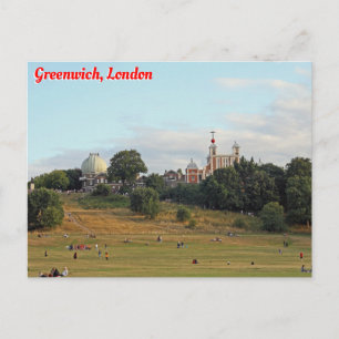 Greenwich Park, London Postkarte