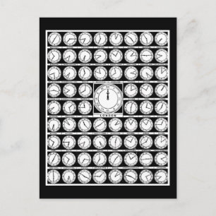 Greenwich Time Postkarte