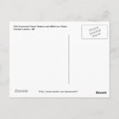 Greenwich View Postcard Postkarte (Rückseite)