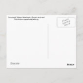 Greenwich Village, Bogen, Postkarte (Rückseite)