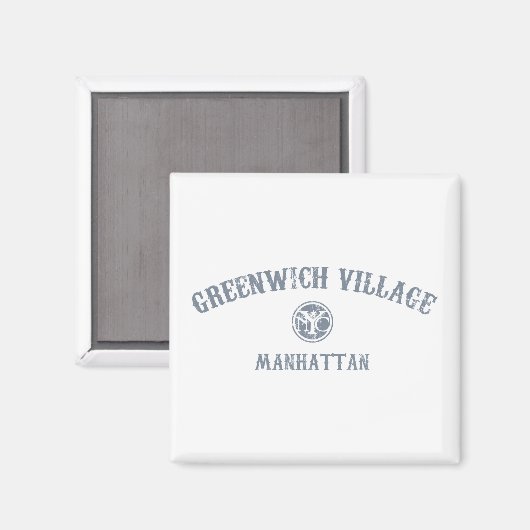 Greenwich Village Magnet (Vorderseite/Rückseite)