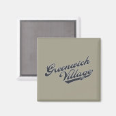 Greenwich Village Magnet (Vorderseite/Rückseite)