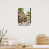 Greenwich Village Manhattan Poster (Küche)