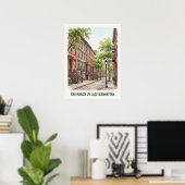 Greenwich Village Manhattan Poster (Heimbüro)