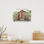 Greenwich Village Manhattan Poster (Küche)