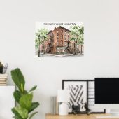 Greenwich Village Manhattan Poster (Heimbüro)