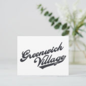 Greenwich Village Postkarte (Stehend Vorderseite)