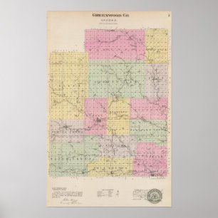 Greenwood County, Kansas Poster