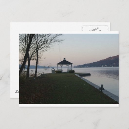 Greenwood Lake, NY Postkarte (Vorne/Hinten)