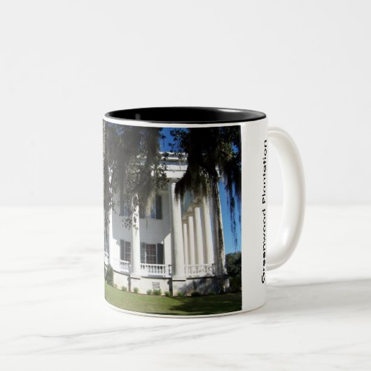 Greenwood Plantation Zweifarbige Tasse (VorderseiteRechts)