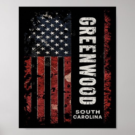 Greenwood South Carolina Poster (Vorne)