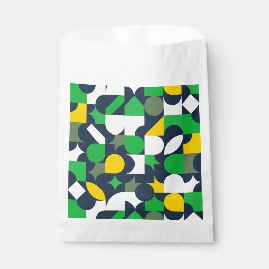 Greeny Bauhaus Style Geschenktütchen (Vorderseite)