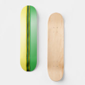 greenyellowrace skateboard (Vorderseite)