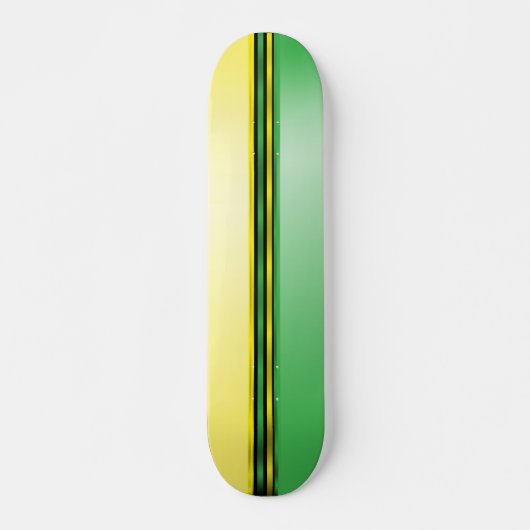 greenyellowrace skateboard (Vorne)