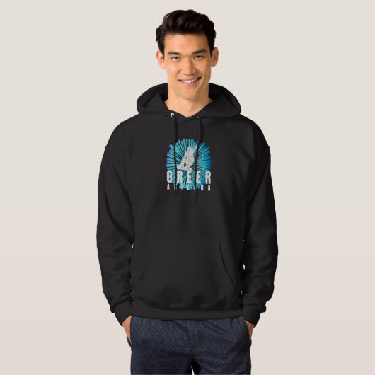 Greer Arizona Extreme Snowboarder Jump Greer AZ Sn Hoodie (Vorne ganz)
