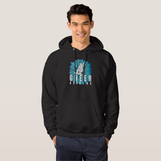 Greer Arizona Extreme Snowboarder Jump Greer AZ Sn Hoodie (Vorne ganz)