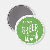 Greer Arizona Magnet (Vorderseite/Rückseite)