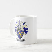 Greer Familienwappen-Wappen Kaffeetasse (Vorderseite Links)