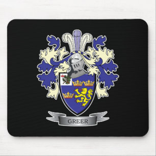 Greer Familienwappen-Wappen Mousepad