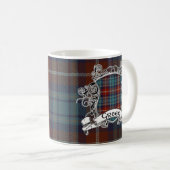 Greer Tartan-Schild Kaffeetasse (VorderseiteRechts)