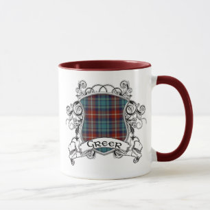 Greer Tartan-Schild Tasse