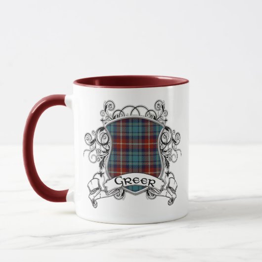Greer Tartan-Schild Tasse (Links)
