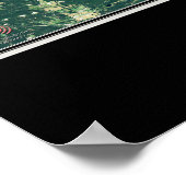 Greers Ferry Lake Arkansas Satellite Poster Karte (Ecke)