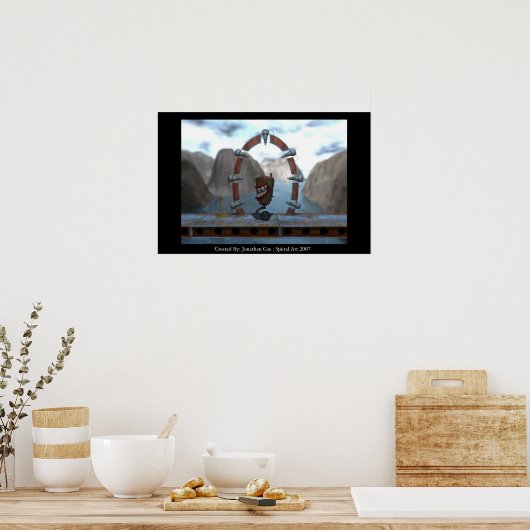 Greeter Bot Poster (Küche)