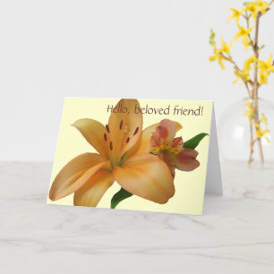Greeting Card - All Occasion - Lily & Friend (L/F) Karte