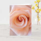 Greeting Card, blank inside Karte (Gelbe Blume)