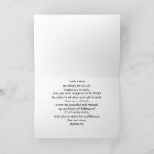 Greeting Card: Cat Nap Karte (Innenseite)