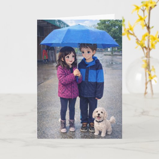 Greeting Card - First Love Karte (Gelbe Blume)