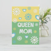 Greeting Card for mom Dankeskarte (Stehend Vorderseite)