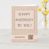 Greeting Card.Happy Birthday Alex! Karte (Gelbe Blume)