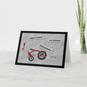 Greeting-Card-Instruktion Karte