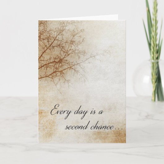 Greeting card/Just Because card Karte (Vorderseite)