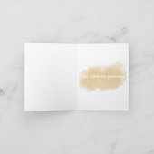 Greeting card karte (Innenseite)