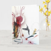 Greeting Card Karte (Gelbe Blume)