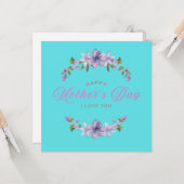 Greeting card karte (Vorderseite/Rückseite Beispiel)